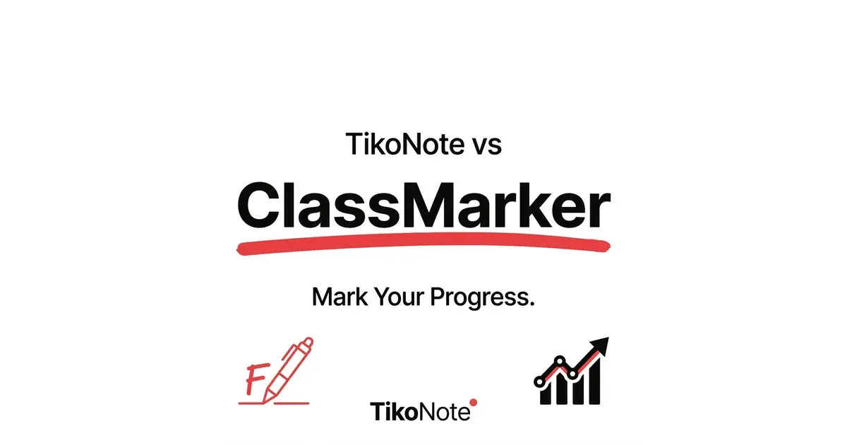 TikoNote vs ClassMarker — 最良の代替案
