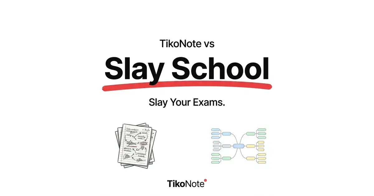 TikoNote vs Slay School — Bedste Alternativ