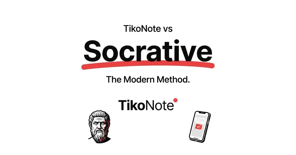 TikoNote vs Socrative — 最良の代替案
