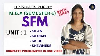 Statistics for Management - Unit One Concepts