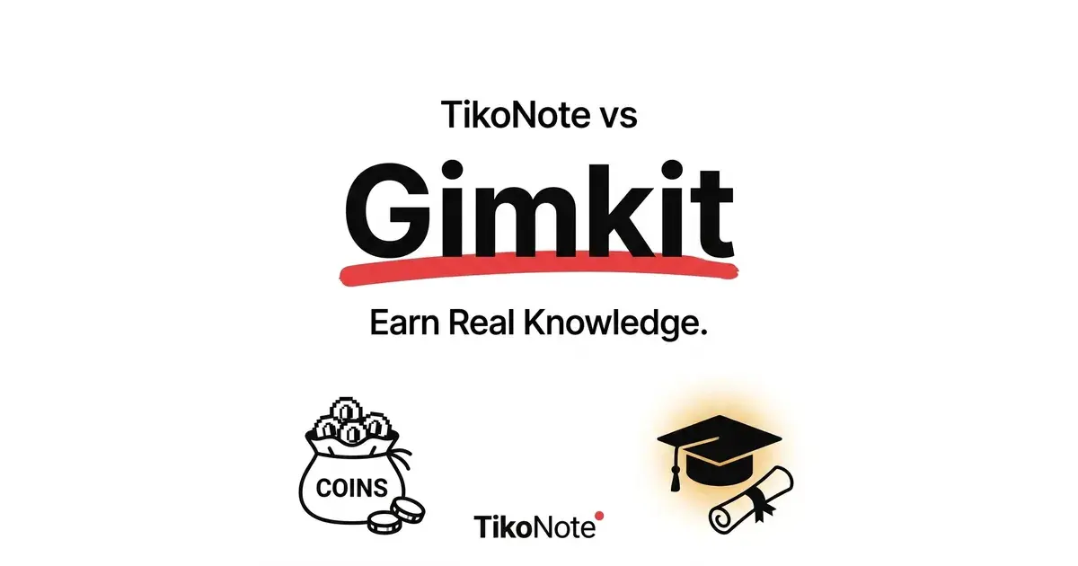 TikoNote vs Gimkit — Alternatif Terbaik