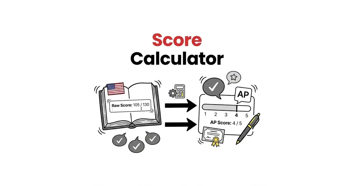 AP US History Score Calculator Interface