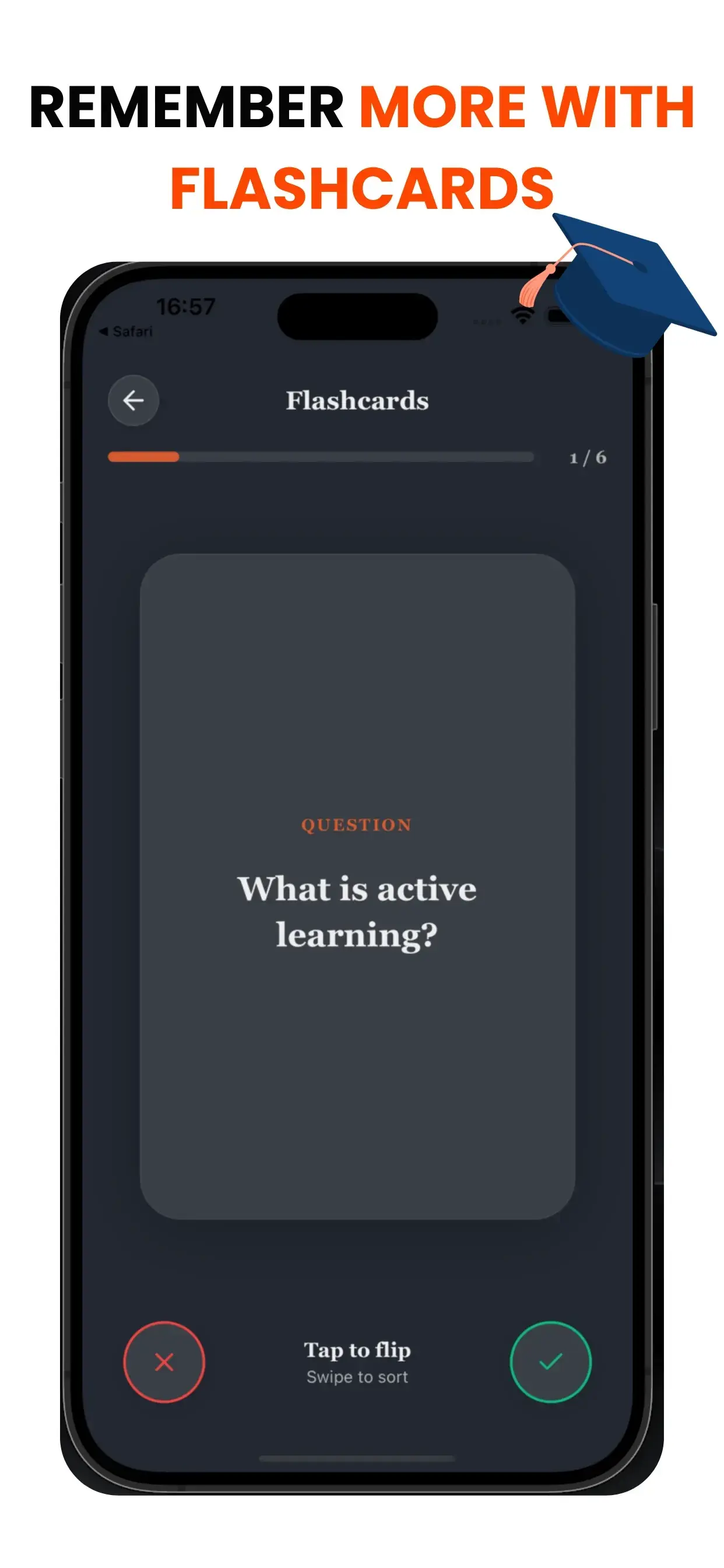 Mestrer dit pensum med AI Flashcards