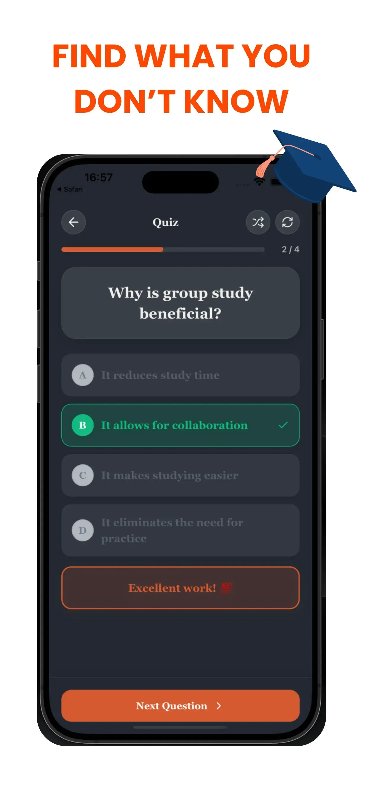 Bliv eksamensklar med adaptive AI Quizzer