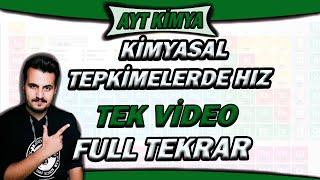 Kimyasal Tepkimelerde Hız Tekrarı