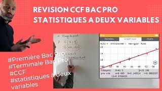 Analyse des Séries Statistiques à Deux Variables Quantitatives