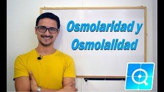 Osmolaridad y Moralidad en Soluciones