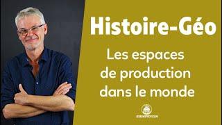 La diversité des espaces productifs dans le monde