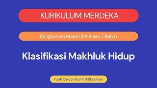 Klasifikasi Makhluk Hidup