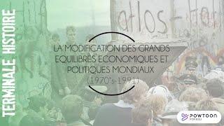 Les mutations économiques et politiques mondiales (1970-1991)