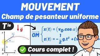 Mouvements dans un champ de pesanteur uniforme