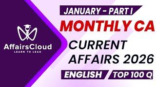 January 2026 Current Affairs Overview