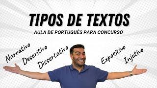 Tipos de Texto e Suas Características para Exames de Português