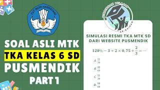 Pembahasan Soal Simulasi TKA Matematika
