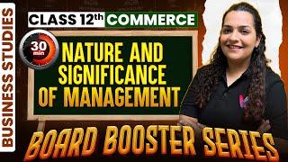 Understanding the Nature and Significance of Management