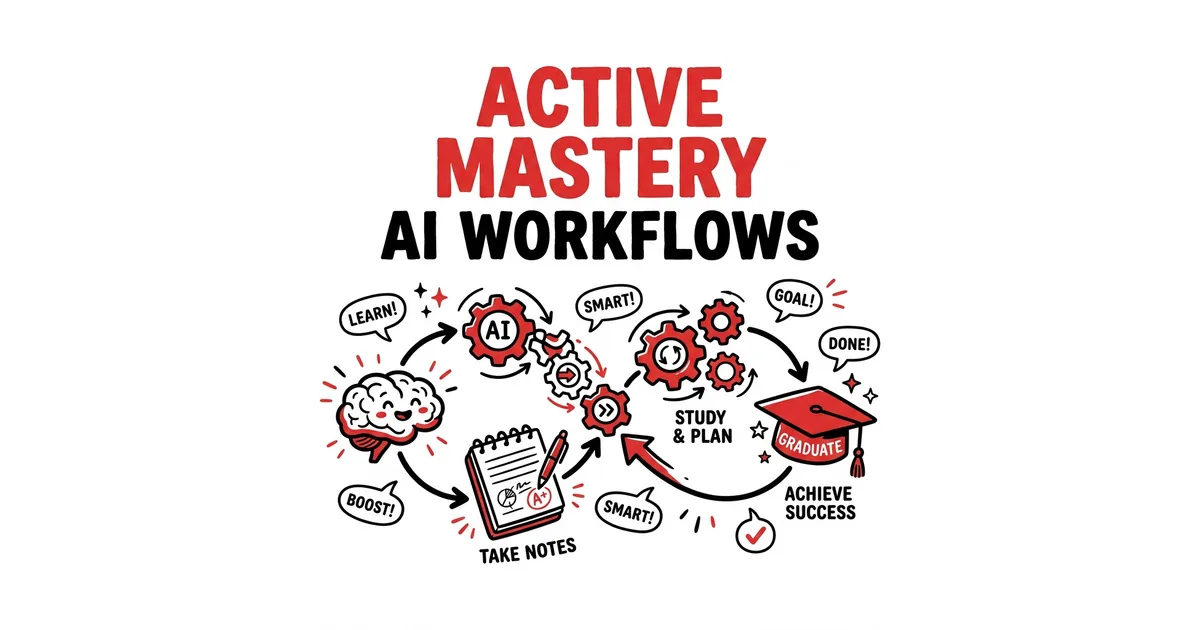 Active Mastery: The 3-Step AI Workflow for A+ Students — TikoNote