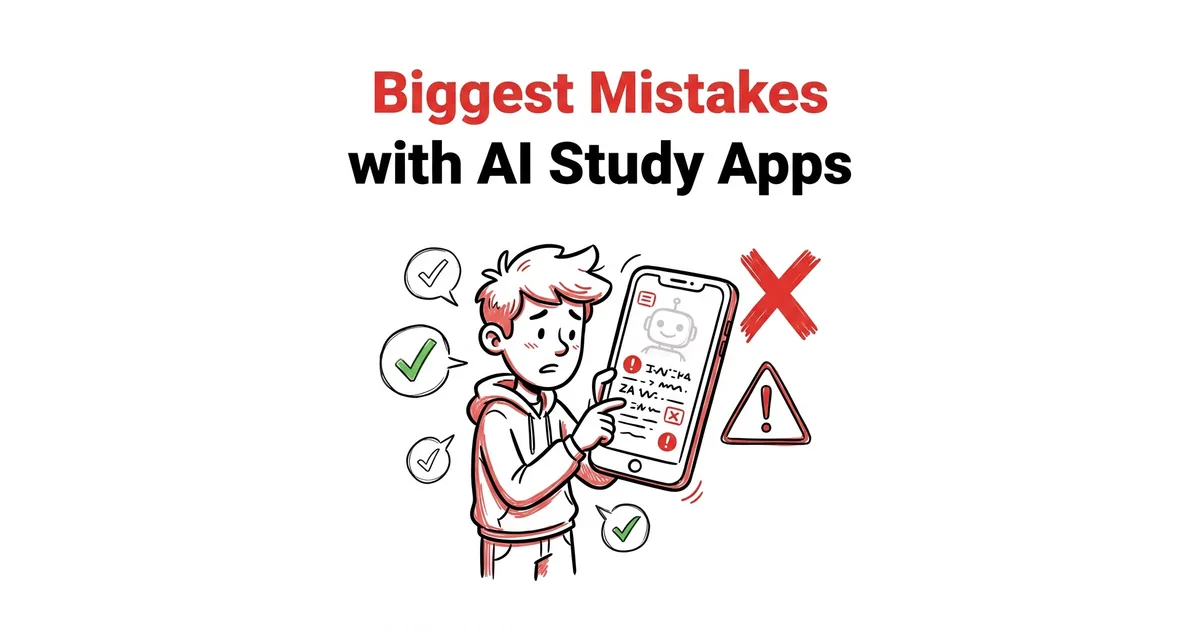 The 5 Biggest Mistakes Students Make with AI Study Apps — TikoNote
