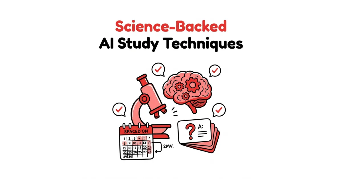 Science-Backed AI Study Techniques: How to Learn Faster in 2026 — TikoNote